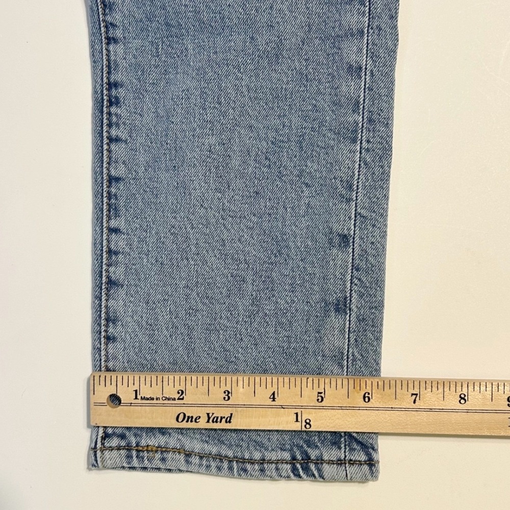 Levis 510 Skinny Fit Jeans Mens W33 L30‎ Light Blue Denim Premium - Picture 8 of 10